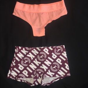 Pink Victoria’s Secret Panties Set ✨